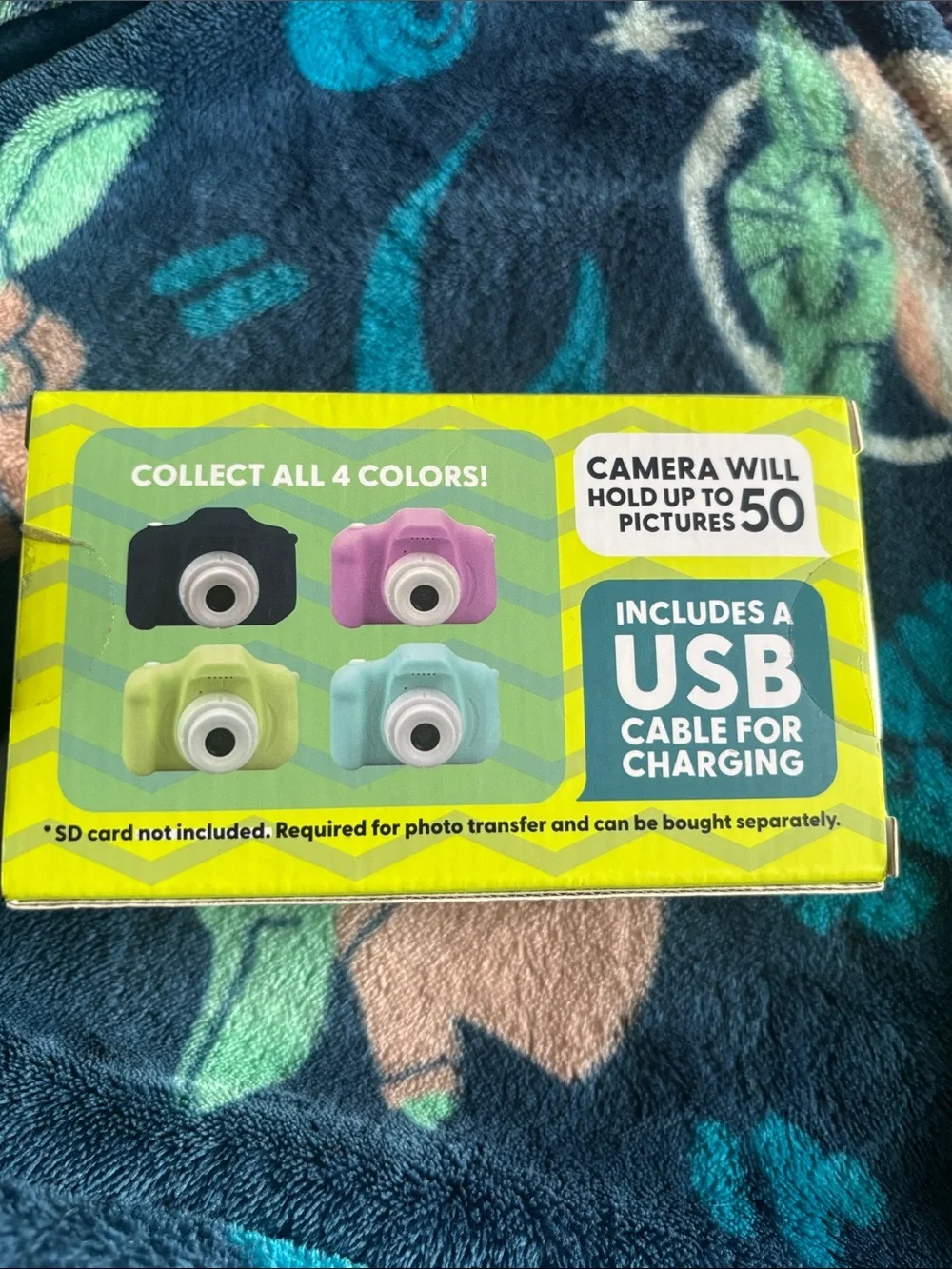 Kids Retro Mini Camera - Lime Green
